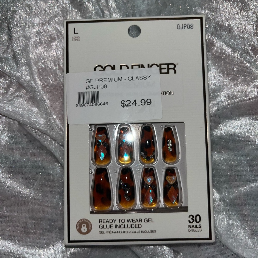 Premium Classy Nail Set - Black and Brown